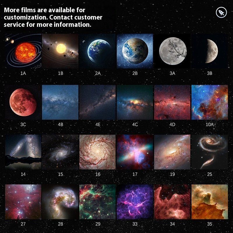 Gåvo™ Premium Stjärnprojektor – Realistiskt Planetarium för Hemmet - Gåvo