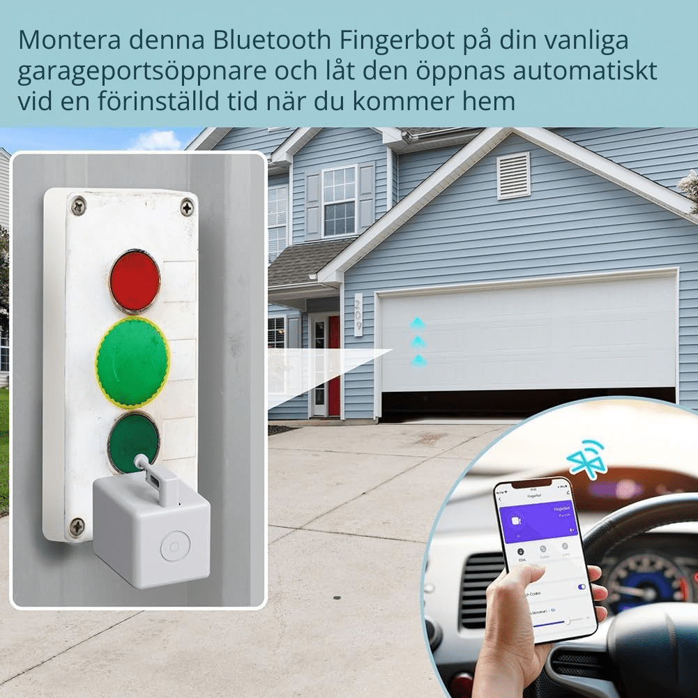 Gåvo™ Trådlös Knapprobot – Smart Tryckautomatik - Gåvo