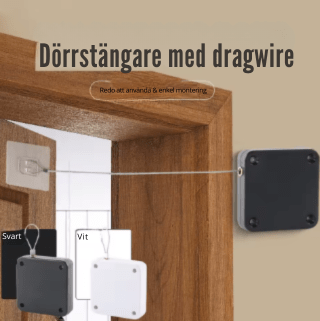 Gåvo™ Smart Dörrstängare – Automatisk &amp; Ljudlös - Gåvo